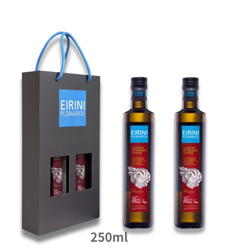 【Eirini Plomariou】 有機特級初榨未過濾橄欖油 250ml  (歐盟有機原瓶裝空運)